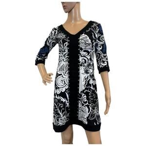 Joyous & Free black and white dress size XS